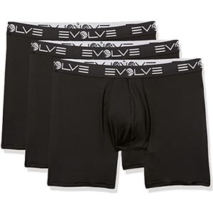 Evolve Boxerslips voor heren, Zwart, L