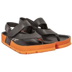 ART 1625 Bordeaux, sandalen, uniseks, volwassenen, Nappa, zwart, oranje, 37 EU
