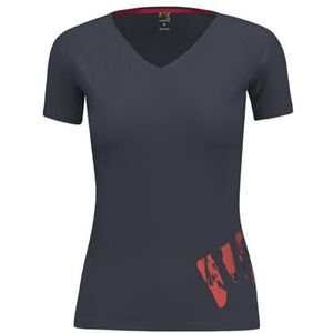 KARPOS Astro Alpino W T-s T-shirt voor dames, Meerkleurig., XS