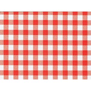 d-c-fix Tafelzeil tafelkleed Manhattan Avanti rood wit Ø 150 cm rond