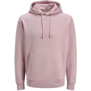 Jack & Jones Trui Jjestar Jj Sweat Hood Noos 12233972 Pink Nectar Mannen