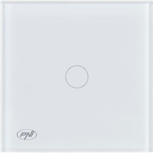 PNI CS101W Touch-schakelaar, wit, LED, 800W, trap/kruiscircuit