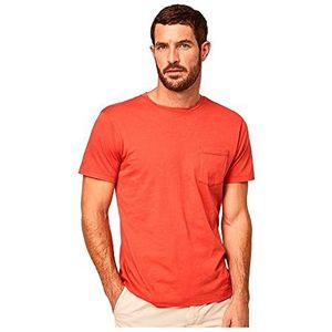 Hackett London Heren GMT Dye T-shirt, Vermilion, S