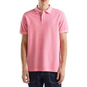 United Colors of Benetton Poloshirt voor heren, Roze, S