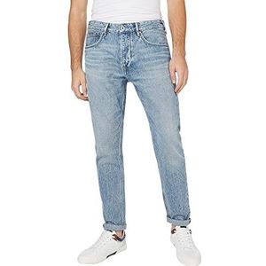 Pepe Jeans Callen Crop Jeans, 000DENIM (VR4), 29W/34L Heren