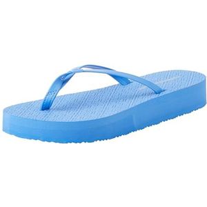 Tommy Hilfiger Vrouwen Monogram Strand Sandaal Flip Flop, Blue Spell, 6.5 UK, Blauwe spreuk, 40 EU