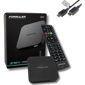 Formuler Z10 SE 4K Android 10 OTT mediaspeler, 4K UHD 10-bit 60fps h.265, HDR10+ Smart OTT IP Media Streaming-Box, WLAN, IR-afstandsbediening, Widevine L1 ondersteuning, MYTVOnline2 app, HTS e-com