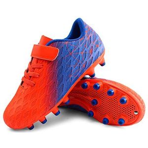 JABASIC Vc018 Football Shoe voor kinderen, uniseks, oranje, 29 EU
