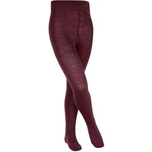 FALKE Uniseks-kind Panty Comfort Wool K TI Wol Dik Eenkleurig 1 Stuk, Rood (Ruby 8830), 122-128
