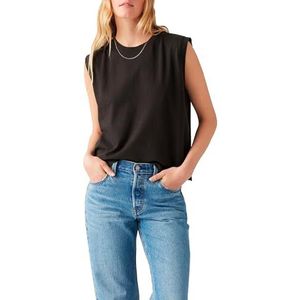 Levi's Dames Boxy Tank T-Shirt, caviar, S