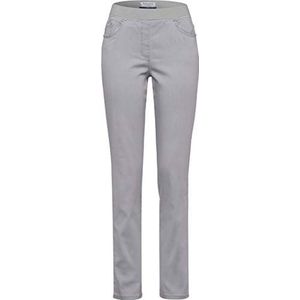 Raphaela by Brax Damestijl Pamina rondom Jersey slip Super Dynamic Denim Slim Jeans, lichtgrijs, 29W / 32L