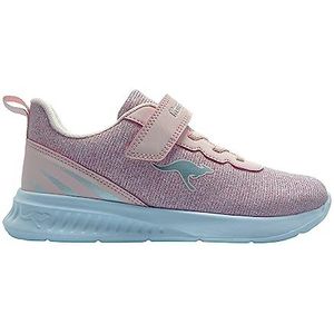 KangaROOS Unisex Kl-Glow Ev sneakers, Frost Pink Silver, 37 EU