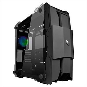 Noua Ego Nero Full Tower Behuizing voor PC Gaming E-ATX, ATX, m-ATX, mini-ITX, 1,2 mm SPCC Front Metal USB3.0 - PWM ARGB ventilator adresseerbaar, zijwanden van gehard glas