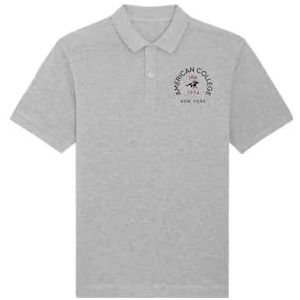 AMERICAN COLLEGE USA Poloshirt, grijs, 10 jaar, casual, Grijs, 10 Jaar