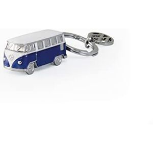 BRISA VW Collection Volkswagen T1 Bus Transporter 3D Model Sleutelhanger - Blauw