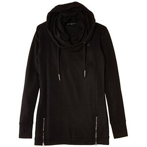 Onepiece Whatever, hoodie voor meisjes, effen, zwart, L