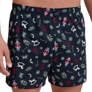 CALIDA Heren Boxer Short, saffier blue, 52-54