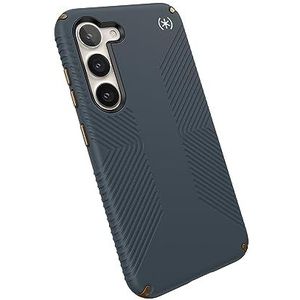 Speck Producten Presidio 2 Grip Case Geschikt voor Samsung Galaxy S23, Houtskoolgrijs/Cool Brons/Wit