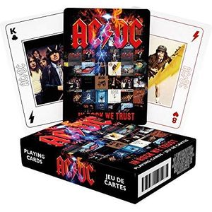 AQUARIUS AC/Dc in Rock Noi Fidati Set met 52 speelkaarten Jolly