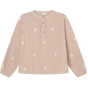 Springfield Blouse met lange mouwen, roze, maat 11-12