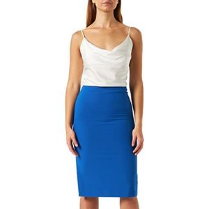 Sisley Dames 4OLVL0011 Skirt, Blue 36U, 38, Blauw 36u, 38