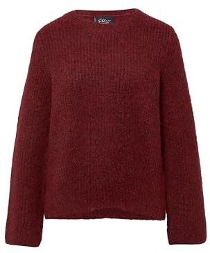 s.Oliver BLACK LABEL - Trui - Donkerrood - Gebreid