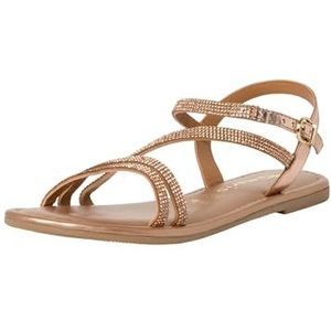 Tamaris 1-28113-42 Damessandalen, Copper Glam, 40 EU