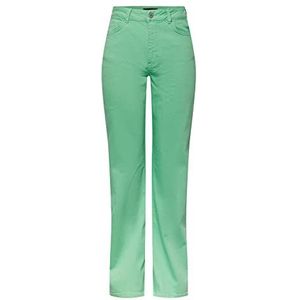 PIECES PCHOLLY HW Wide Jeans Colour NOOS BC, Absinthe Green, 28W x 32L