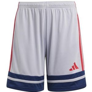 adidas - Squadra 25 - Korte Broek - Grijs - 5-6 Jaar - Jongens en Meisjes