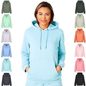 Light & Shade Dames Hooded Soft Touch Dames Loungewear Hoodie Sweatshirt Top