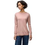 Street One Dames Trui met rolrand in Roze, in size: 34