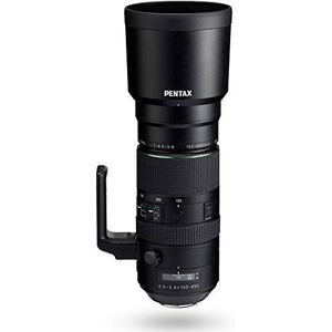 Pentax-D FA HD 150-450 MMF4.5-5.6Ed DC AW Super Telezoom-Lens voor DSLR-Camera's, Zwart