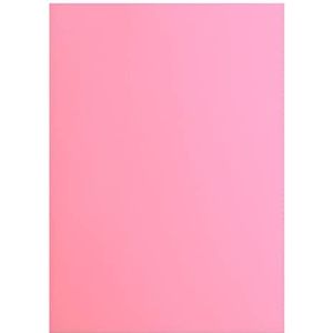 Vaessen Creative 2927-019 Florence Cardstock papier, roze, 216 gram/m², DIN A4, 10 stuks, glad, voor scrapbooking, kaarten maken, stansen en andere papierknutselwerken