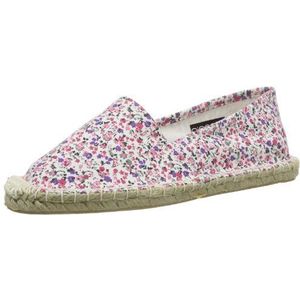 Pieces Haisha Espadrillos Flower Naakt, Espadrille voor dames, Beige Beige Naakt 12 0911 Tcx, 19 EU