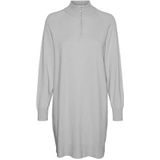 VERO MODA Gebreide jurk 'VMHAPPINESS'  lichtgrijs