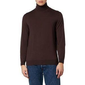 HUGO San Thomas-m Sweater voor heren, Dark Brown201, L