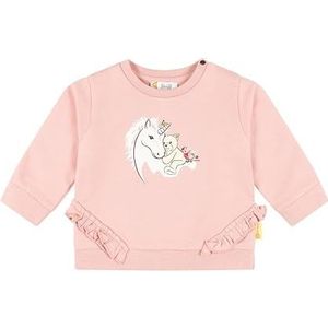 Steiff Sweatshirt voor babymeisjes, effen, Mellow Rose, 80 cm
