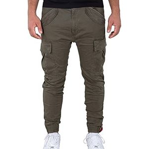 Alpha Industries Airman Pant Heren Casual Broek Black Olive