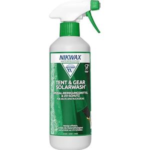 Nikwax onderhoudsmiddel Nikwax Tent en Gear SolarWash Spray, 500 ml, transparant, 500 ml, 303570000