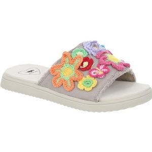 Rocket Dog Dames Roman schuifsandalen, licht taupe/meerkleurig, 38 EU, Licht Taupe Veelkleurig, 38 EU