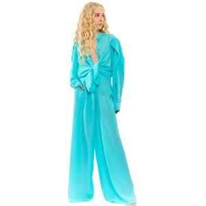 CHAOUICHE Pyjamahemd, turquoise, maat 3XL, heren, Turkoois Blauw, 3XL