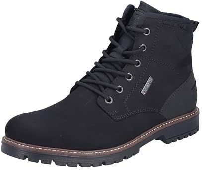 Rieker - Veterboots - Zwart
