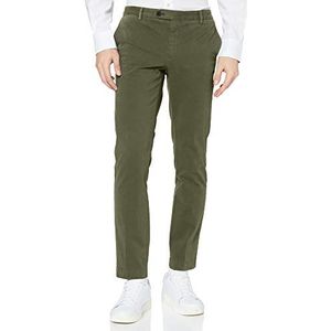 Hackett London Heren Core Kensington Pants, 655, moss green., 42 NL