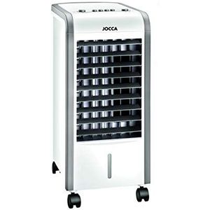 Jocca - Draagbare airconditioner, koud (80 W) en warmte (2000 W) | airconditioner en luchtbevochtiger voor water en ijs | 3 snelheden