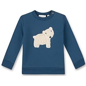 Sanetta baby-jongens sweatshirt, sea blue, 56 cm