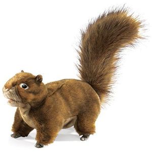 Folkmanis Squirrel Hand Puppet (Red)