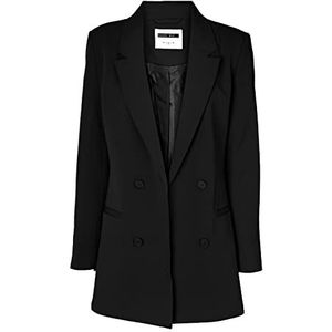 Noisy may Nmvivian Ls Noos Blazer voor dames, zwart, XS