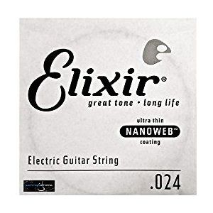 Elixir® Strings losse snaar voor elektrische gitaar met NANOWEB®-Coating (.024)