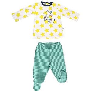 Illico baby-pyjama, 2-delig, fluweel, met voeten, maat - 6 maanden (68 cm)