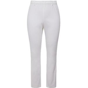 Ulla Popken Jeggings M. Gürtelschlaufen Slim Jeans voor dames, Sneeuwwitje, 56W